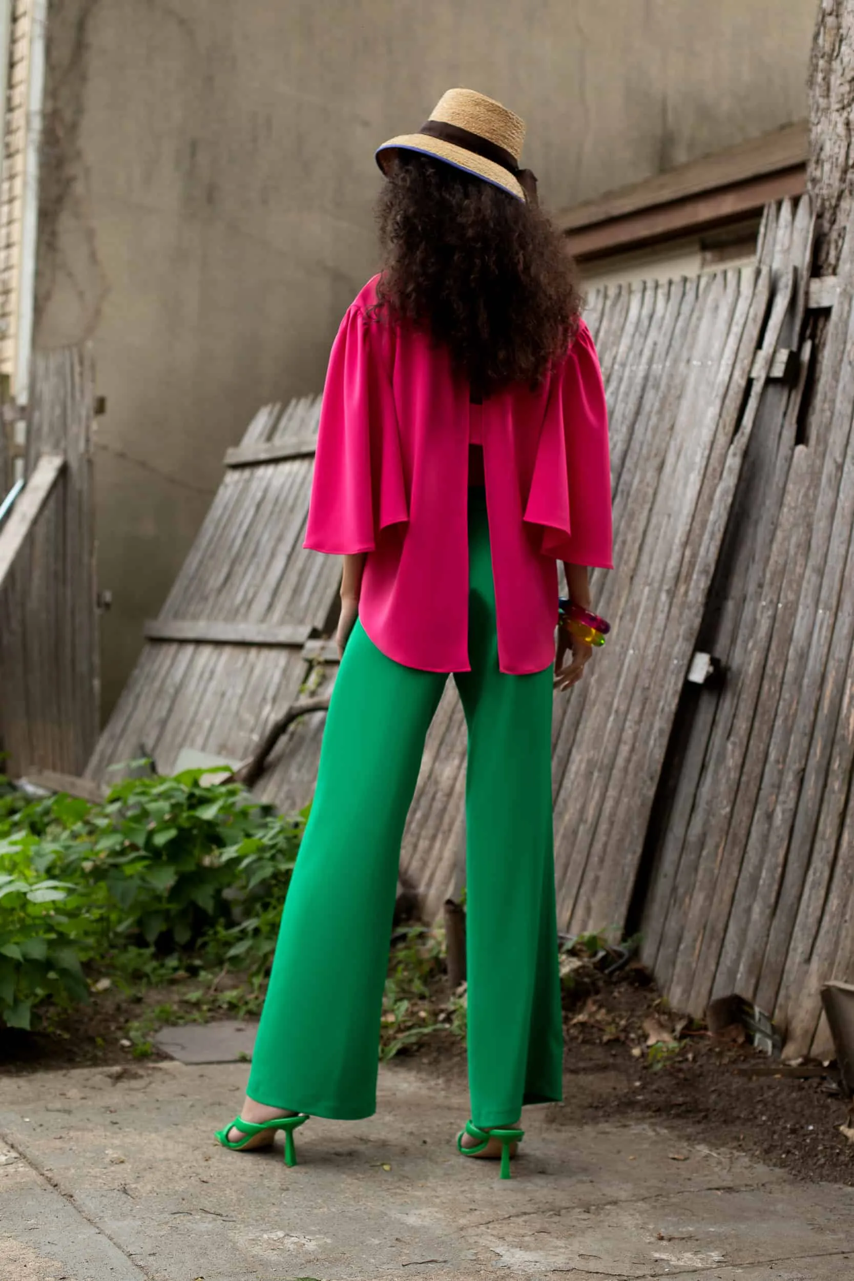 Emerald Wide Leg Pant