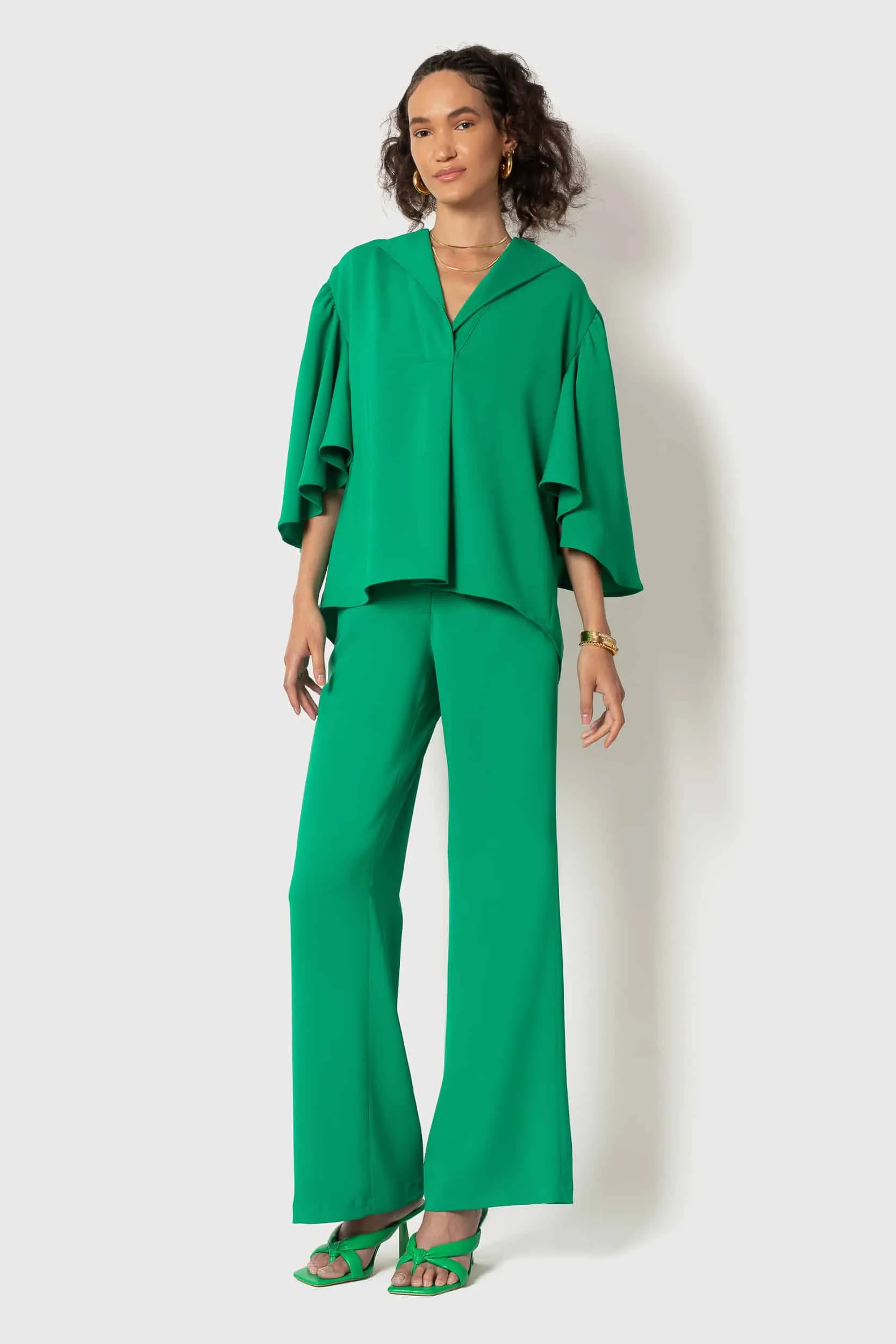 Emerald Wide Leg Pant