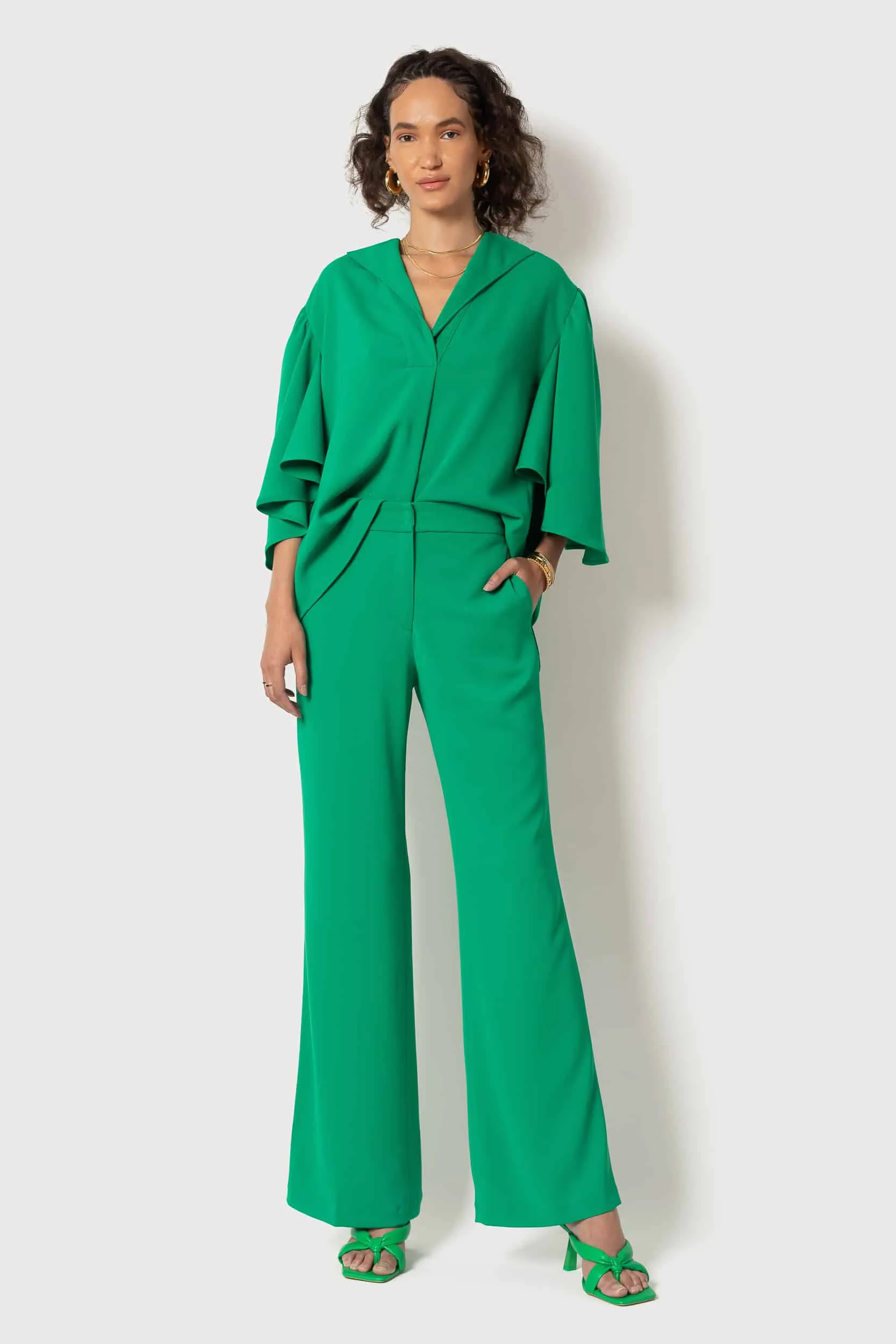 Emerald Wide Leg Pant