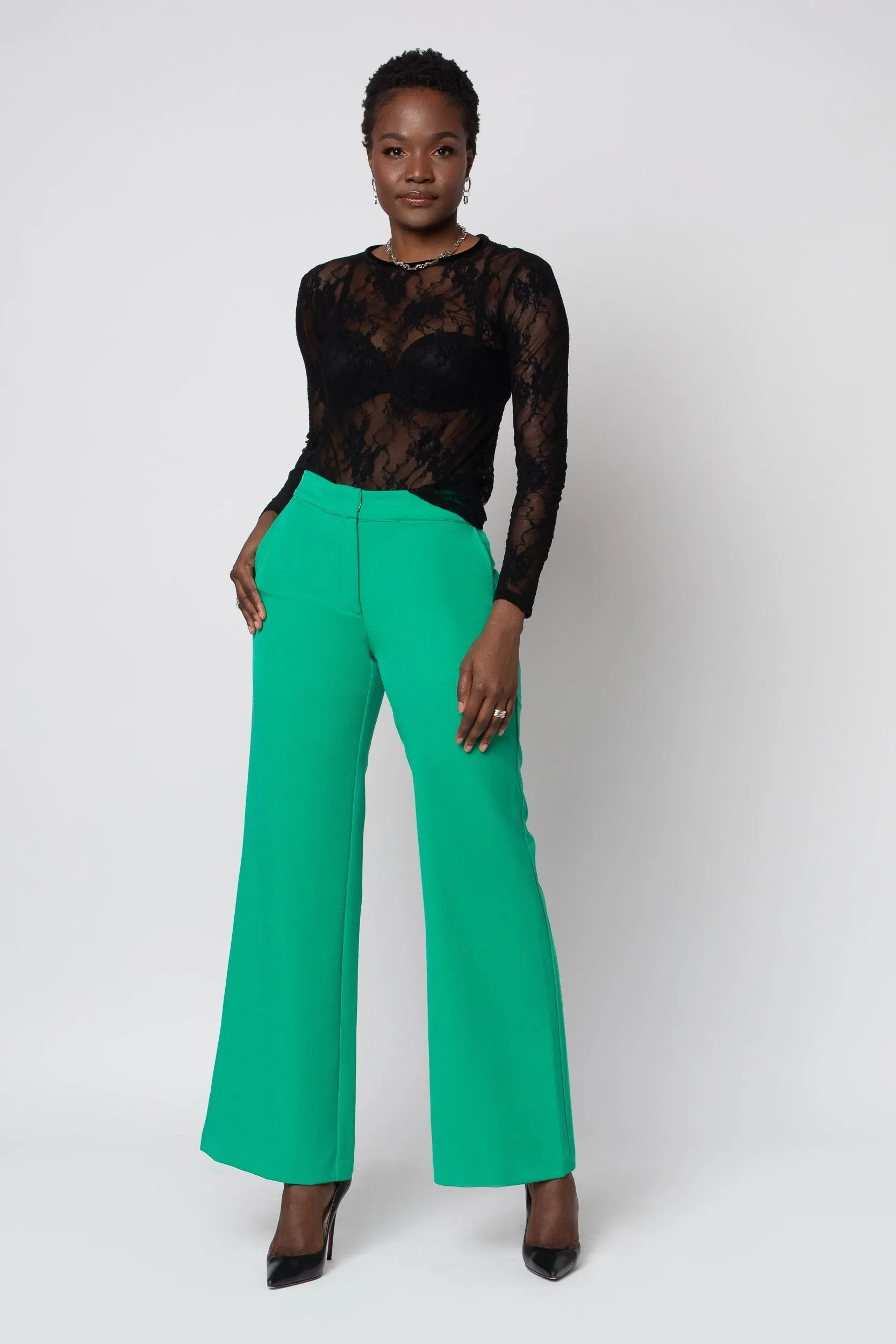 Emerald Wide Leg Pant