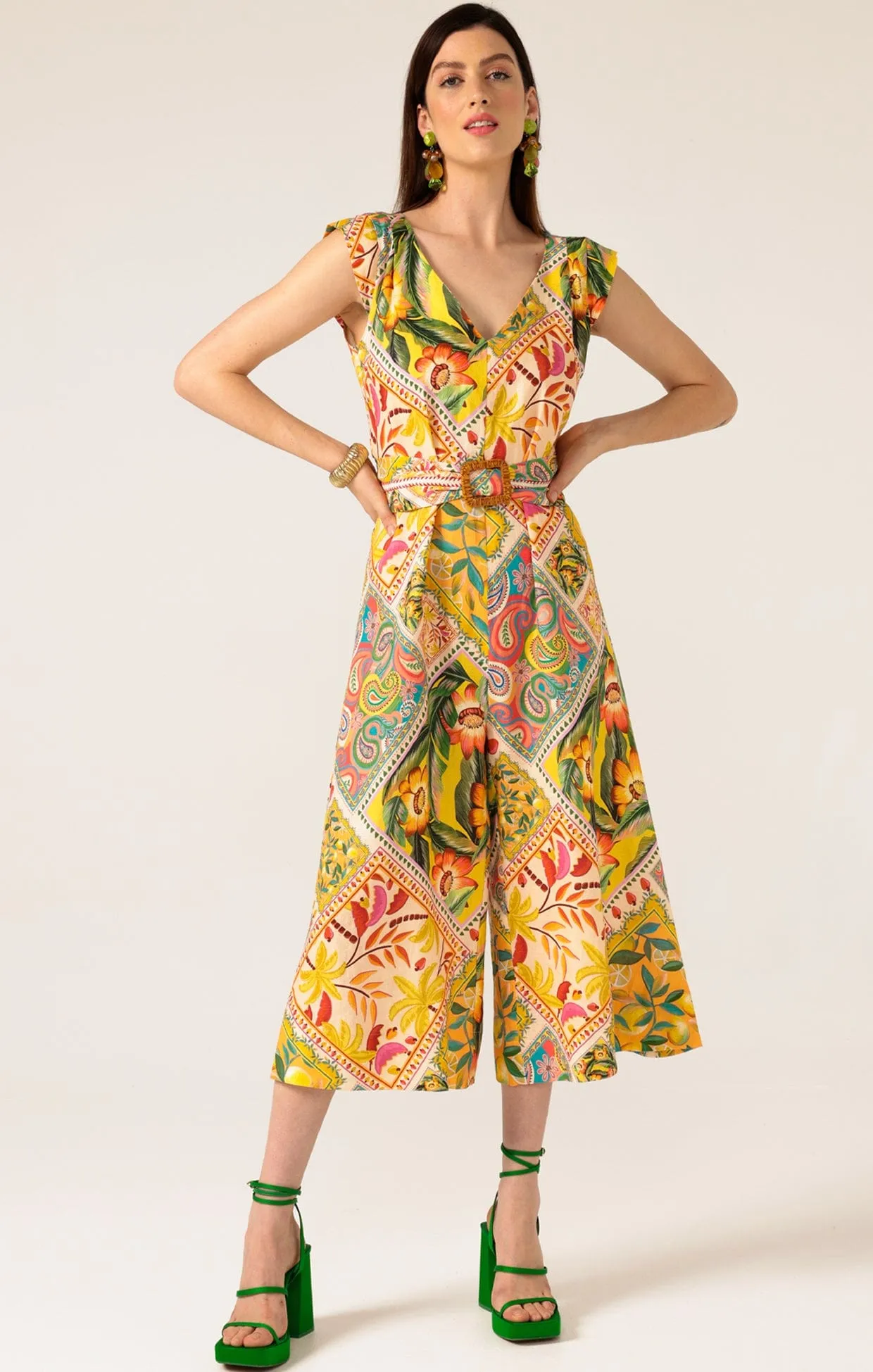 ORANGES AND SUNSHINE JUMPSUIT