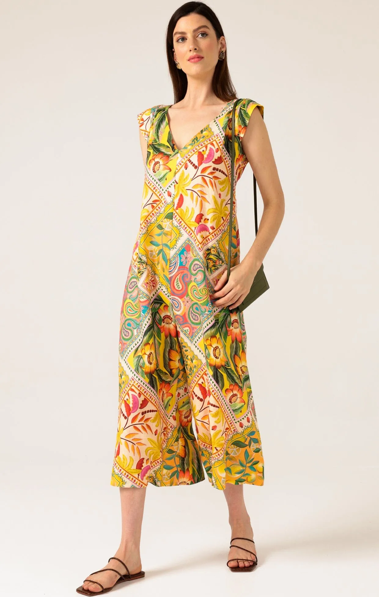 ORANGES AND SUNSHINE JUMPSUIT