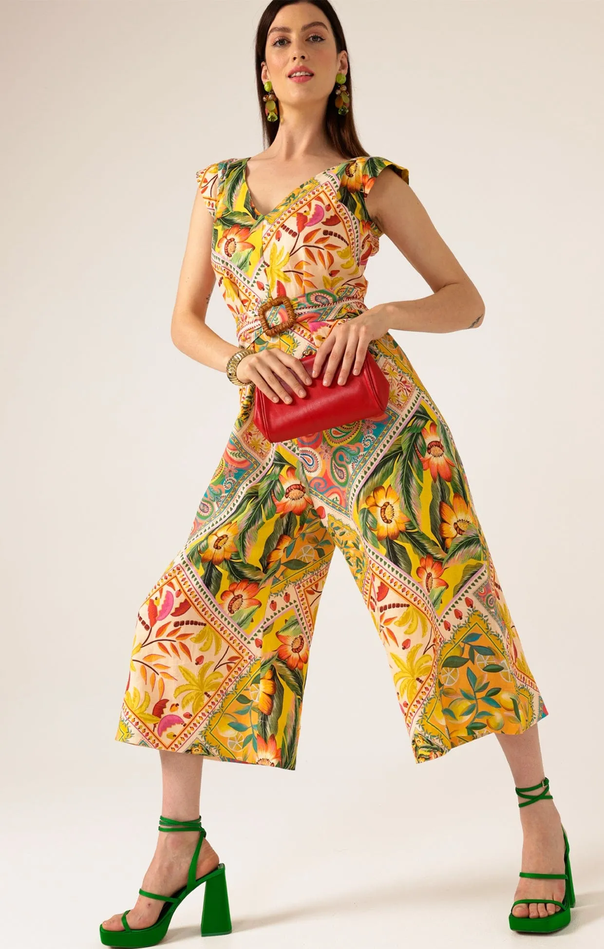 ORANGES AND SUNSHINE JUMPSUIT