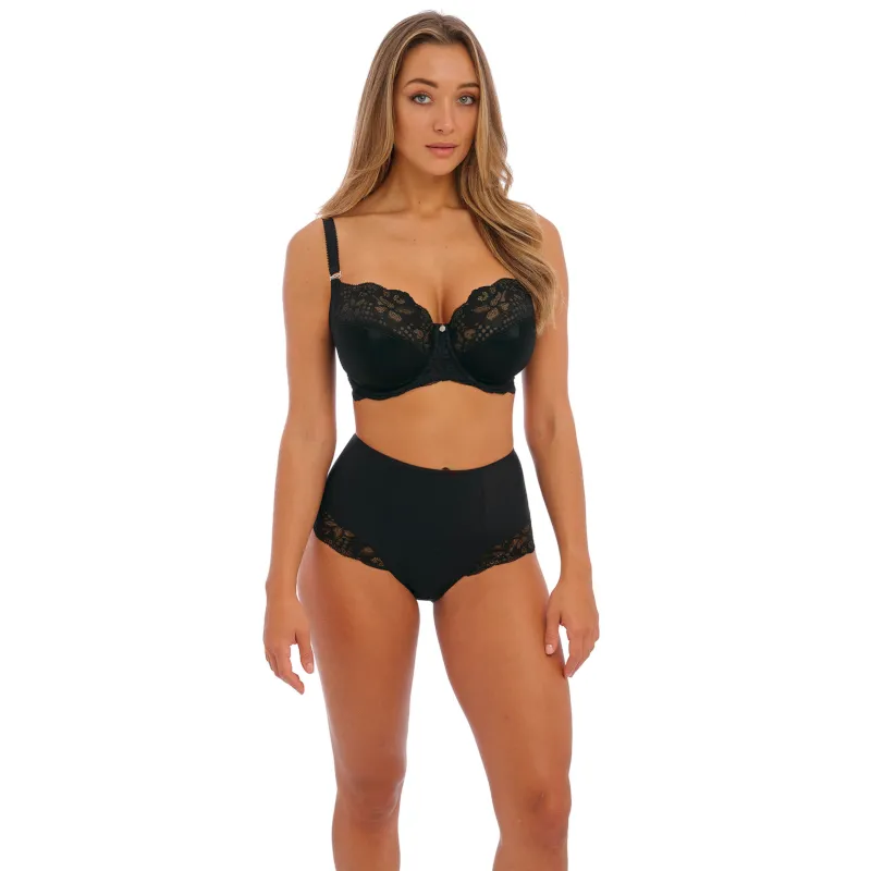 Reflect High Waist Brief Black - Fantasie